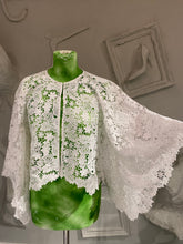 Guipure Lace Batwing Cover up